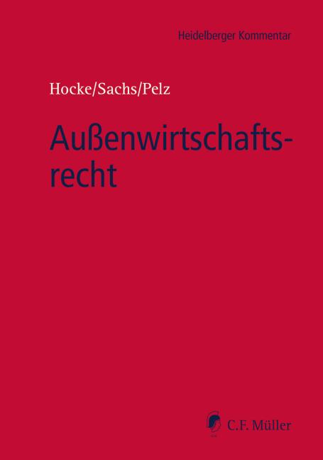 Cover-Bild Außenwirtschaftsrecht