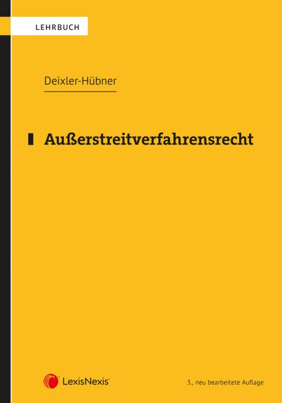 Cover-Bild Außerstreitverfahrensrecht