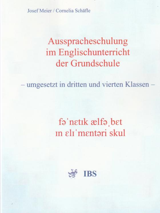 Cover-Bild Ausspracheschulung im Englischunterricht der Grundschule