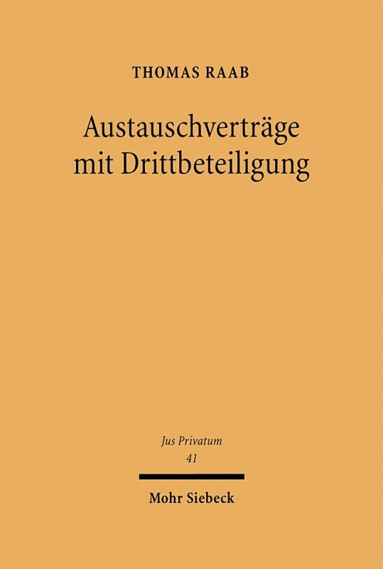 Cover-Bild Austauschverträge mit Drittbeteiligung