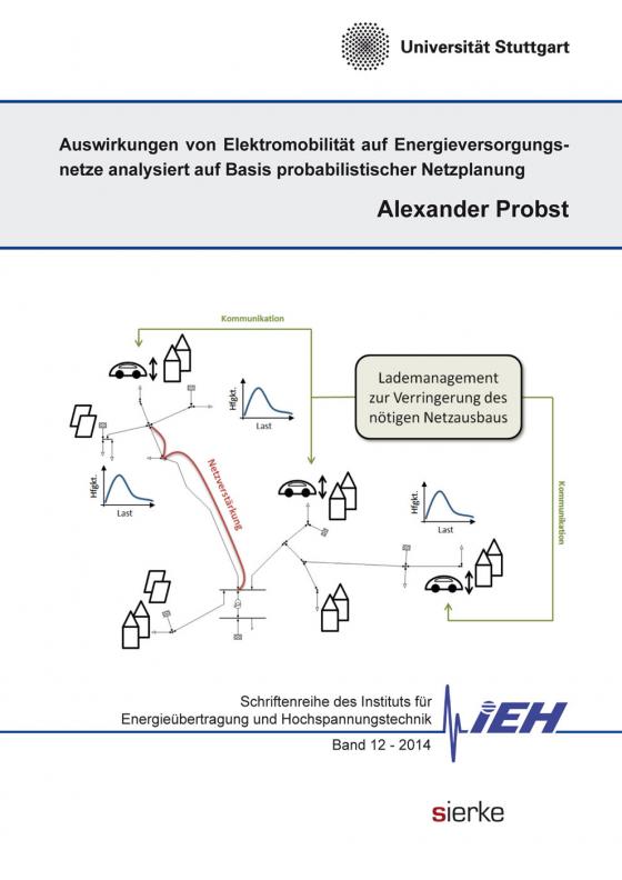 Cover-Bild Auswirkungen von Elektromobilität auf Energieversorgungsnetze analysiert auf Basis probabilistischer Netzplanung