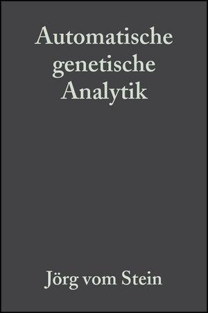 Cover-Bild Automatische genetische Analytik
