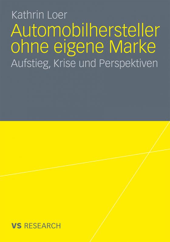 Cover-Bild Automobilhersteller ohne eigene Marke