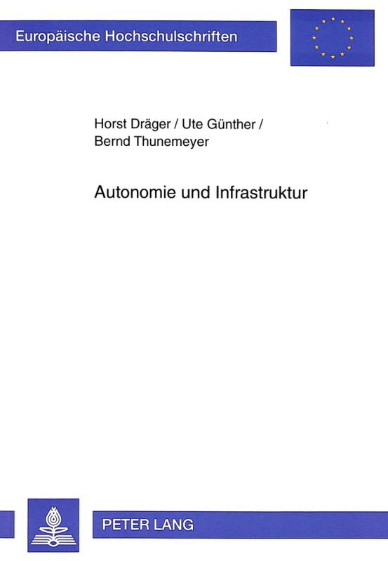 Cover-Bild Autonomie und Infrastruktur