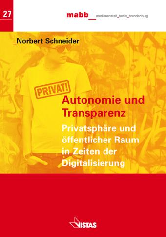 Cover-Bild Autonomie und Transparenz