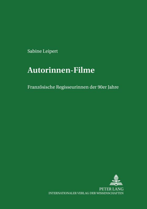 Cover-Bild Autorinnenfilme