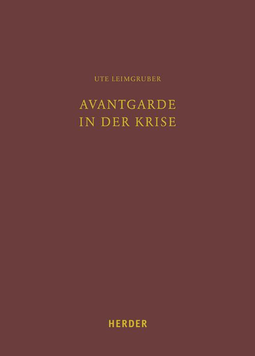 Cover-Bild Avantgarde in der Krise