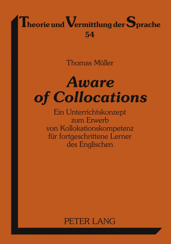 Cover-Bild Aware of Collocations