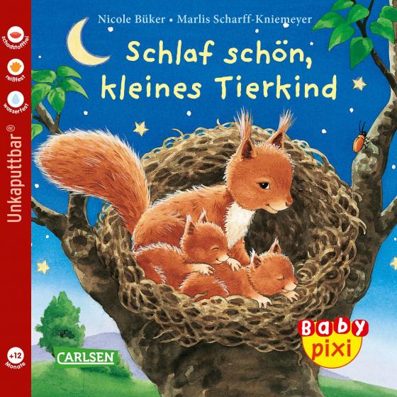 Cover-Bild Baby Pixi 40: Schlaf schön, kleines Tierkind