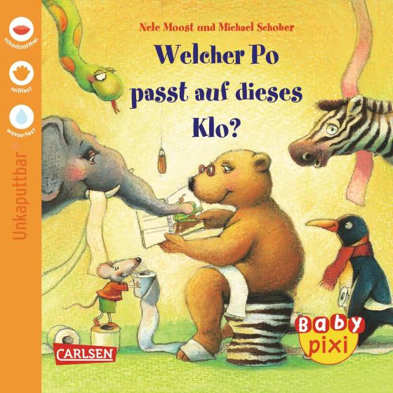 Cover-Bild Baby Pixi 9: VE 5 Welcher Po passt auf dieses Klo?