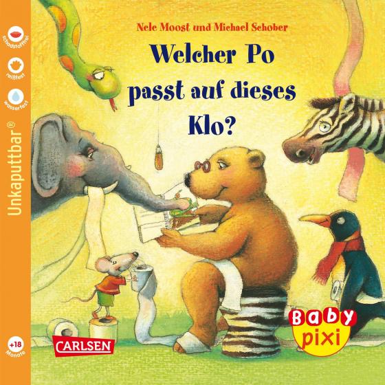 Cover-Bild Baby Pixi 9: Welcher Po passt auf dieses Klo?