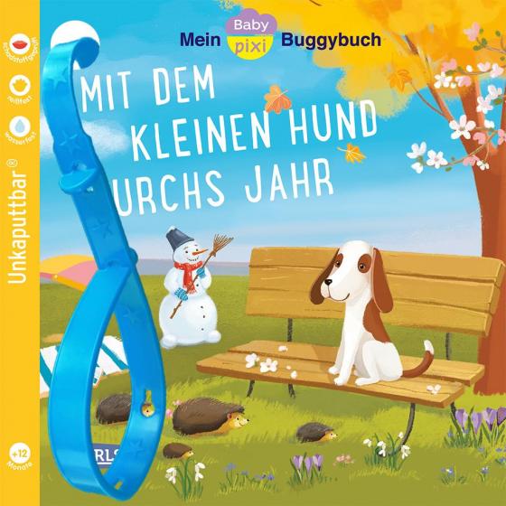 Cover-Bild Baby Pixi (unkaputtbar) 139: Mein Baby-Pixi-Buggybuch: Mit dem kleinen Hund durchs Jahr