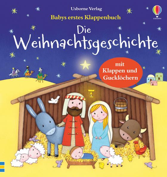 Cover-Bild Babys erstes Klappenbuch: Die Weihnachtsgeschichte