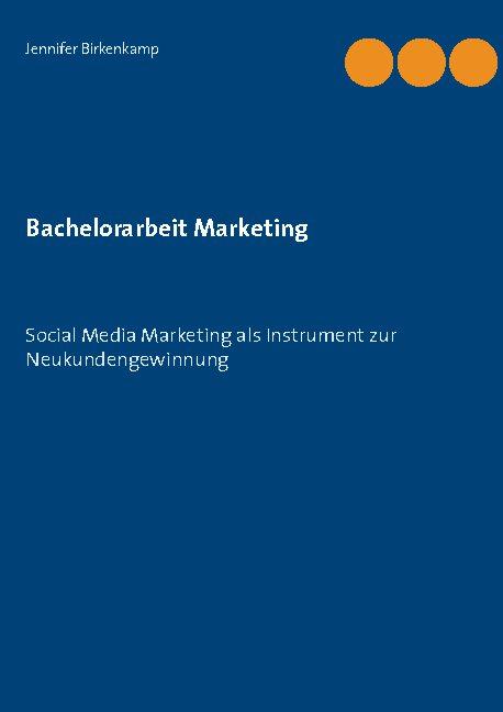 Cover-Bild Bachelorarbeit Marketing