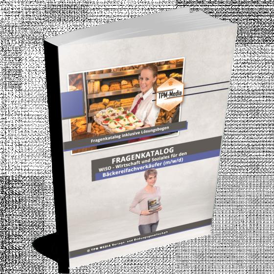 Cover-Bild Bäckereifachverkäufer (m/w/d) Fragenkatalog für das Ausbildungsfach: Wirtschaft & Soziales Buch/Printversion mit über 2000 Lern-/Prüfungsfragen