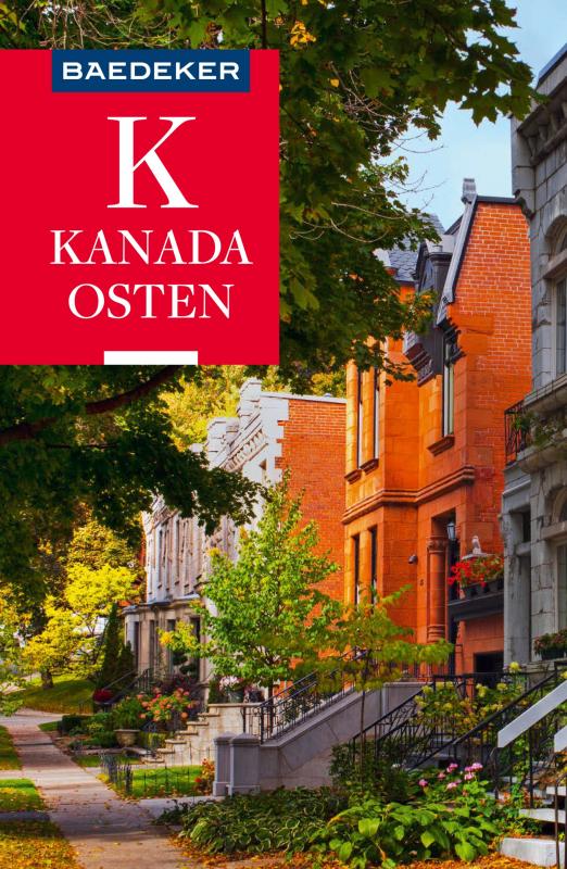 Cover-Bild Baedeker Reiseführer E-Book Kanada Osten