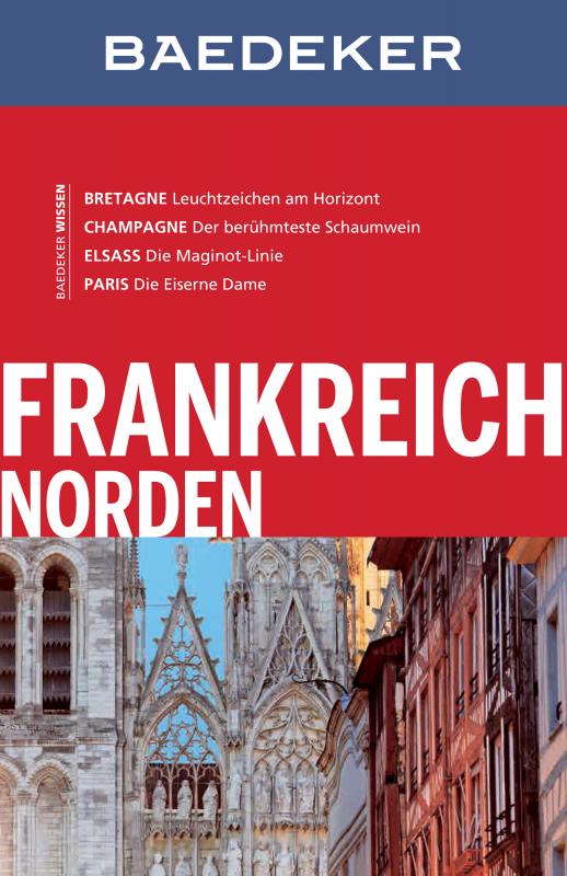 Cover-Bild Baedeker Reiseführer Frankreich Norden