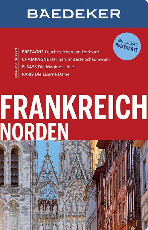 Cover-Bild Baedeker Reiseführer Frankreich Norden
