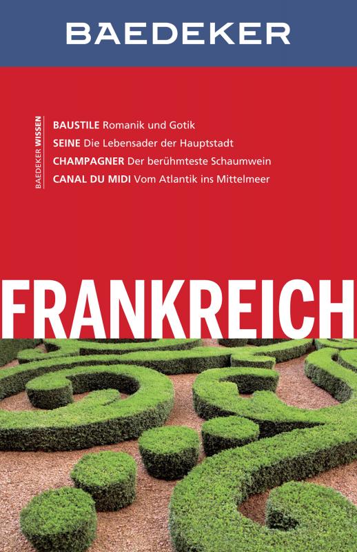 Cover-Bild Baedeker Reiseführer Frankreich