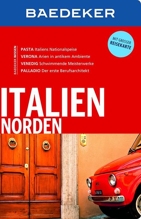 Cover-Bild Baedeker Reiseführer Italien Norden