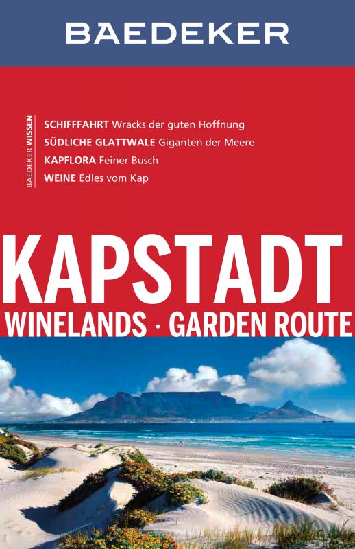 Cover-Bild Baedeker Reiseführer Kapstadt, Winelands, Garden Route