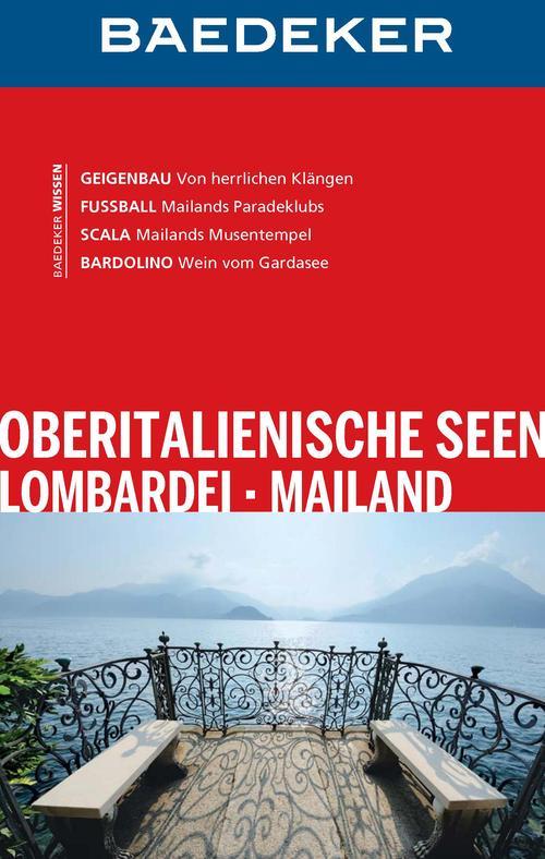 Cover-Bild Baedeker Reiseführer Oberitaliensche Seen