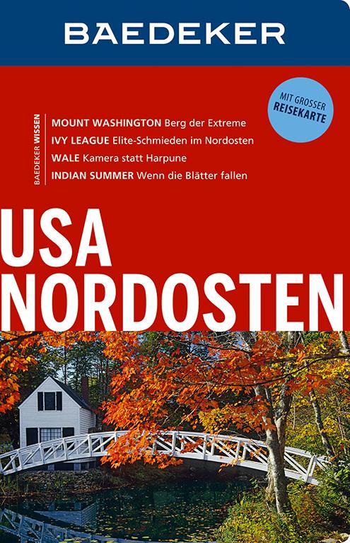 Cover-Bild Baedeker Reiseführer USA Nordosten