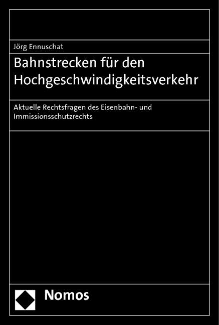 Cover-Bild Bahnstrecken für den Hochgeschwindigkeitsverkehr