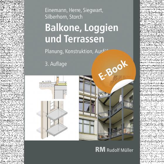 Cover-Bild Balkone, Loggien und Terrassen - E-Book (PDF)