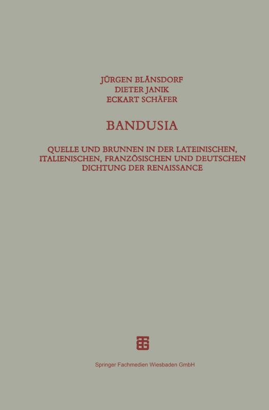 Cover-Bild Bandusia