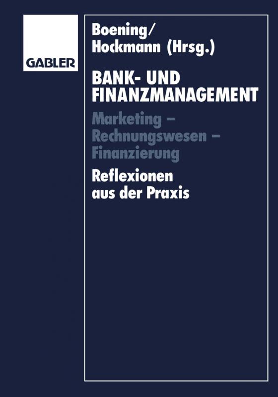 Cover-Bild Bank- und Finanzmanagement