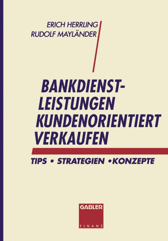 Cover-Bild Bankdienstleistungen kundenorientiert verkaufen