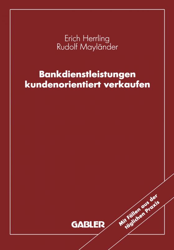 Cover-Bild Bankdienstleistungen kundenorientiert verkaufen