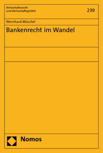 Cover-Bild Bankenrecht im Wandel