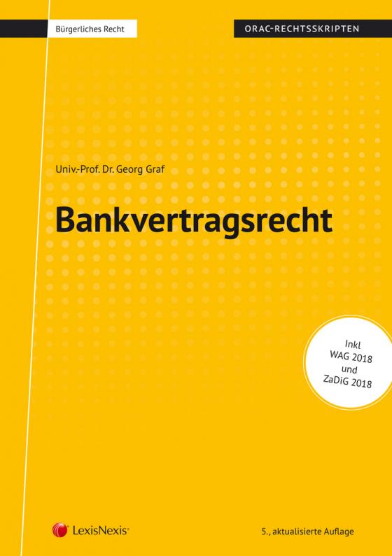 Cover-Bild Bankvertragsrecht (Skriptum)