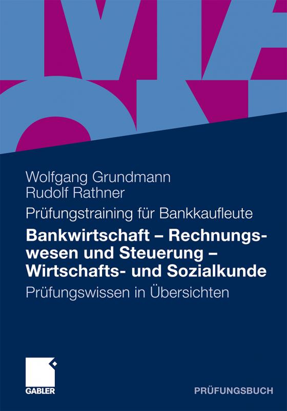 Cover-Bild Bankwirtschaft, Rechnungswesen und Steuerung, Wirtschafts- und Sozialkunde