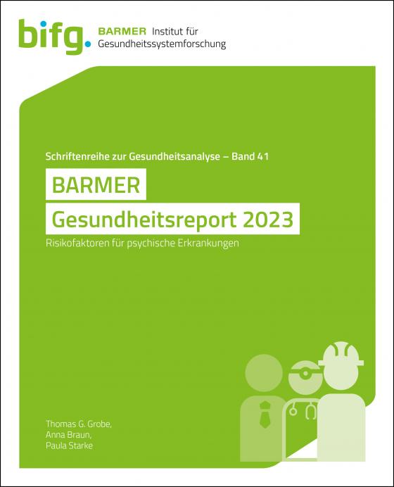 Cover-Bild BARMER Gesundheitsreport 2023