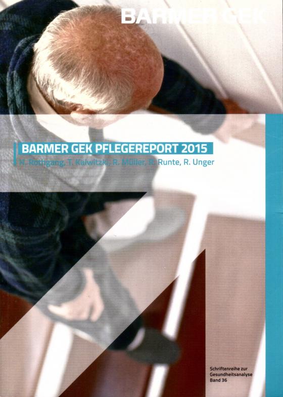 Cover-Bild BARMER Pflegereport 2015