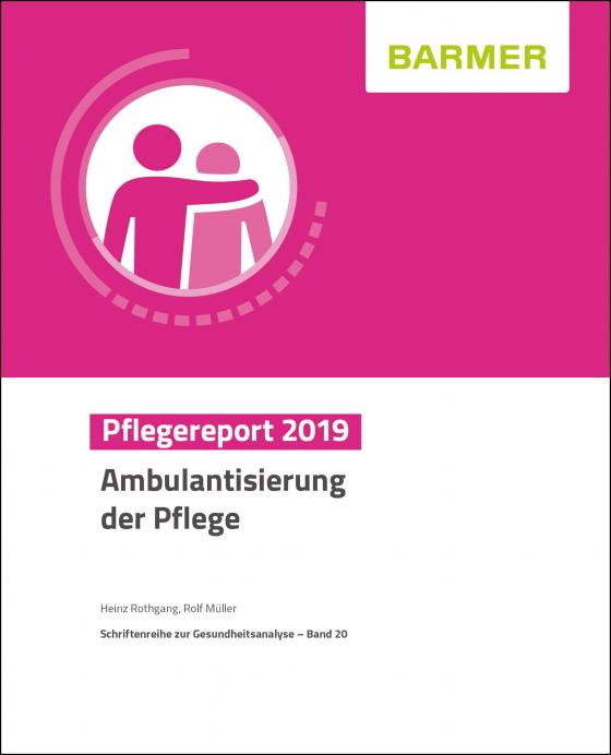 Cover-Bild BARMER Pflegereport 2019