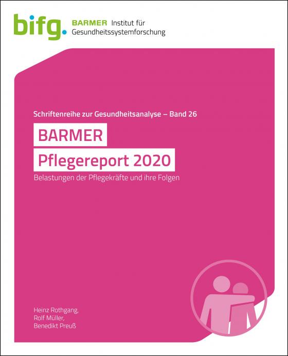Cover-Bild BARMER Pflegereport 2020