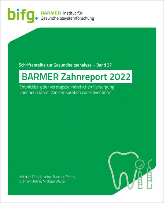Cover-Bild BARMER Zahnreport 2022
