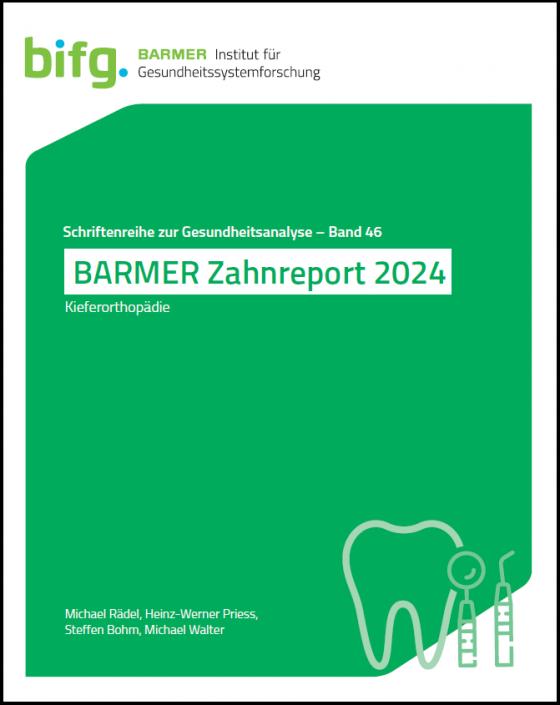 Cover-Bild BARMER Zahnreport 2024