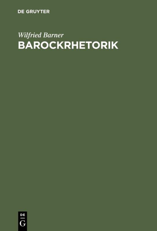 Cover-Bild Barockrhetorik