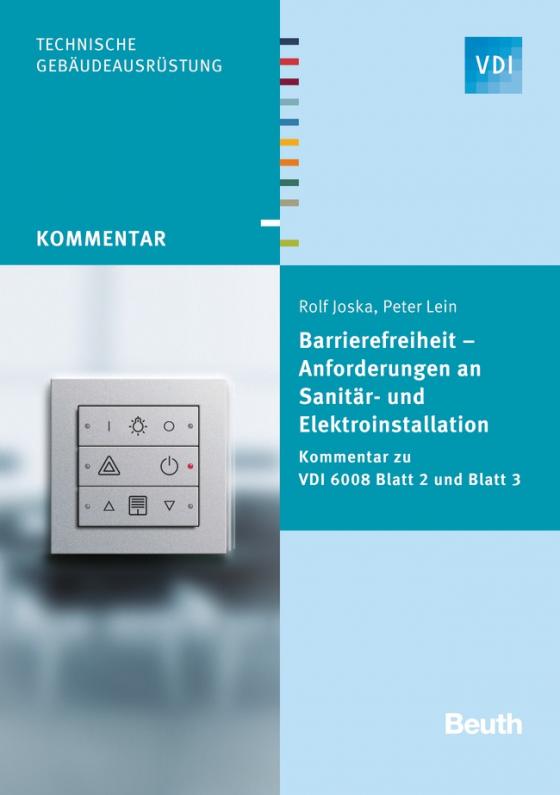 Cover-Bild Barrierefreiheit - Anforderungen an Sanitär- und Elektroinstallation