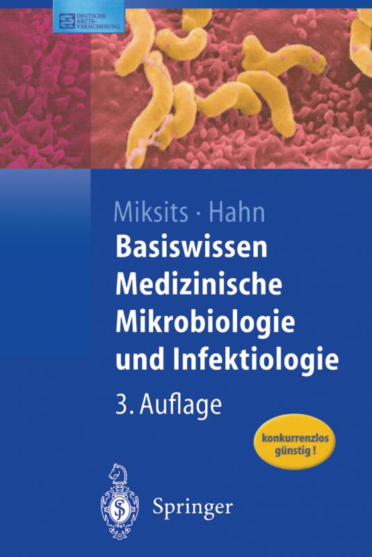 Cover-Bild Basiswissen Medizinische Mikrobiologie und Infektiologie