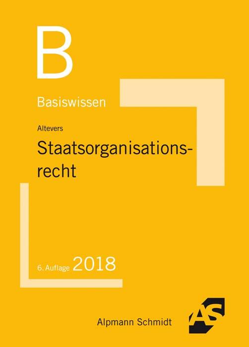 Cover-Bild Basiswissen Staatsorganisationsrecht