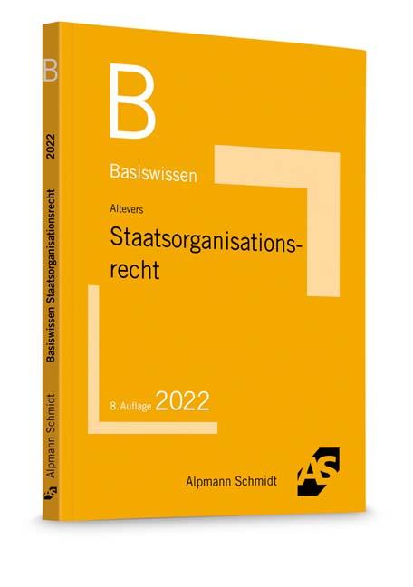 Cover-Bild Basiswissen Staatsorganisationsrecht