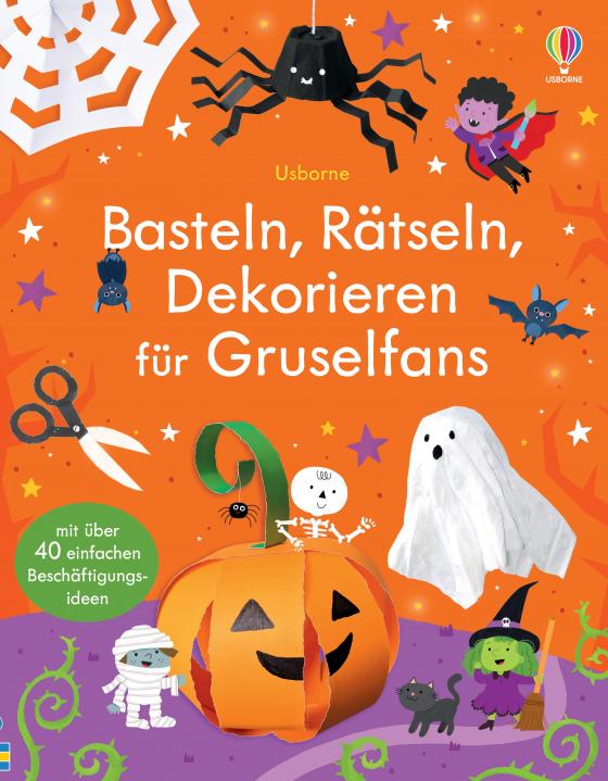 Cover-Bild Basteln, Rätseln, Dekorieren für Gruselfans