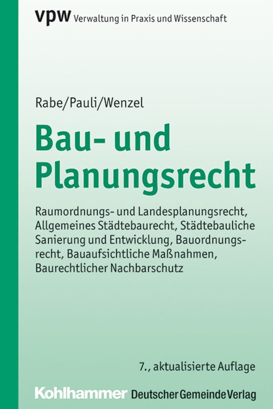 Cover-Bild Bau- und Planungsrecht