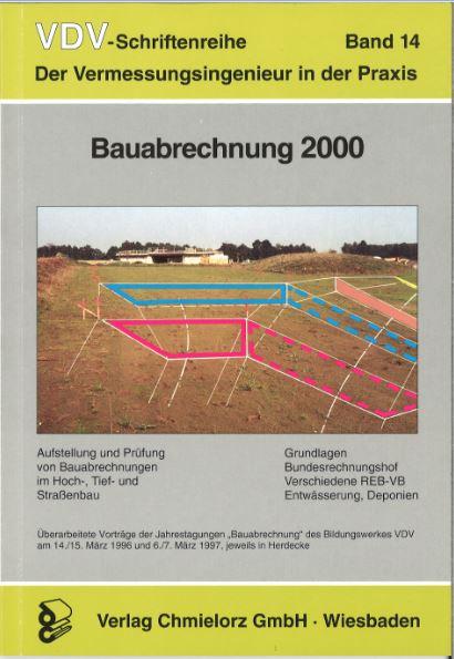 Cover-Bild Bauabrechnung 2000